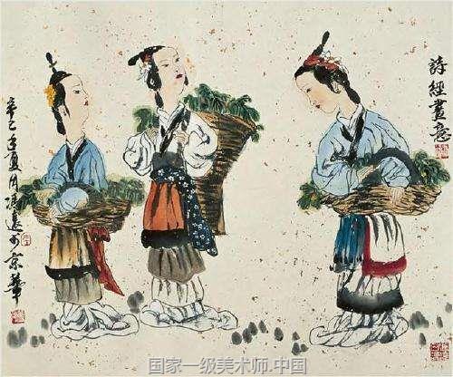 中国艺术家网 时代歌者——冯远先生的中国人物画