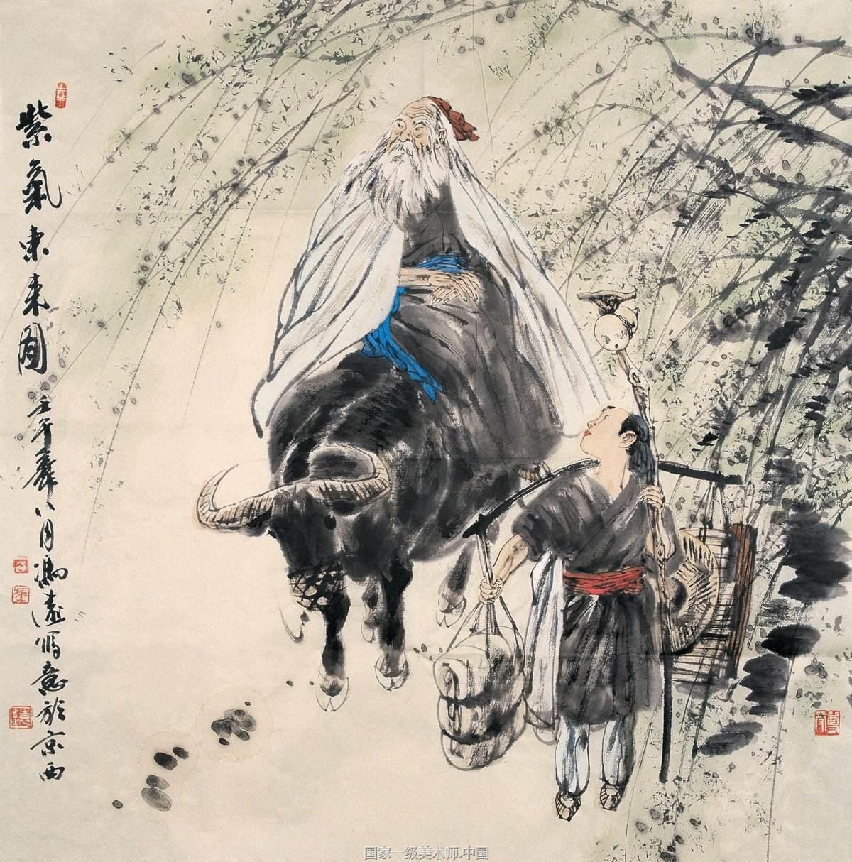 中国艺术家网 时代歌者——冯远先生的中国人物画