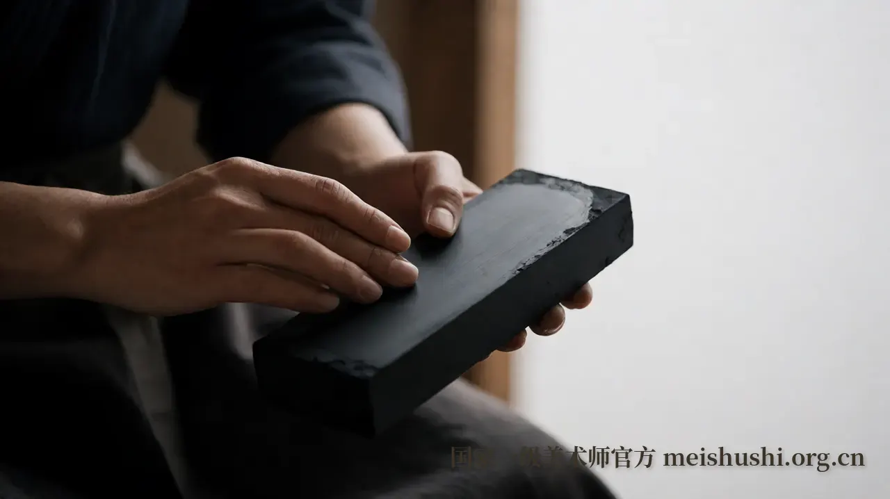 墨的呼吸：从松烟到笔尖的千年对话